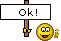 :Signboard Ok Smiley Emoticon: